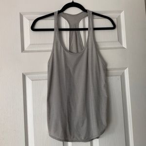 lululemon 105F singlet racerback tank - silver fox